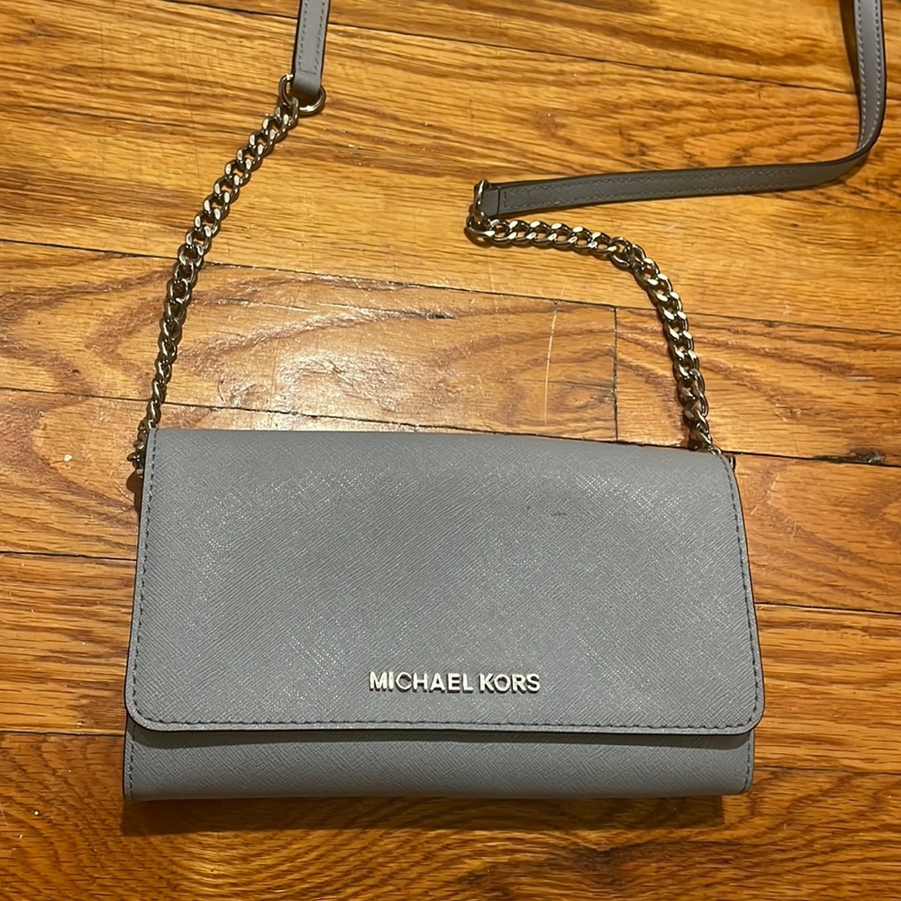 Light Blue Michael Kors Crossbody